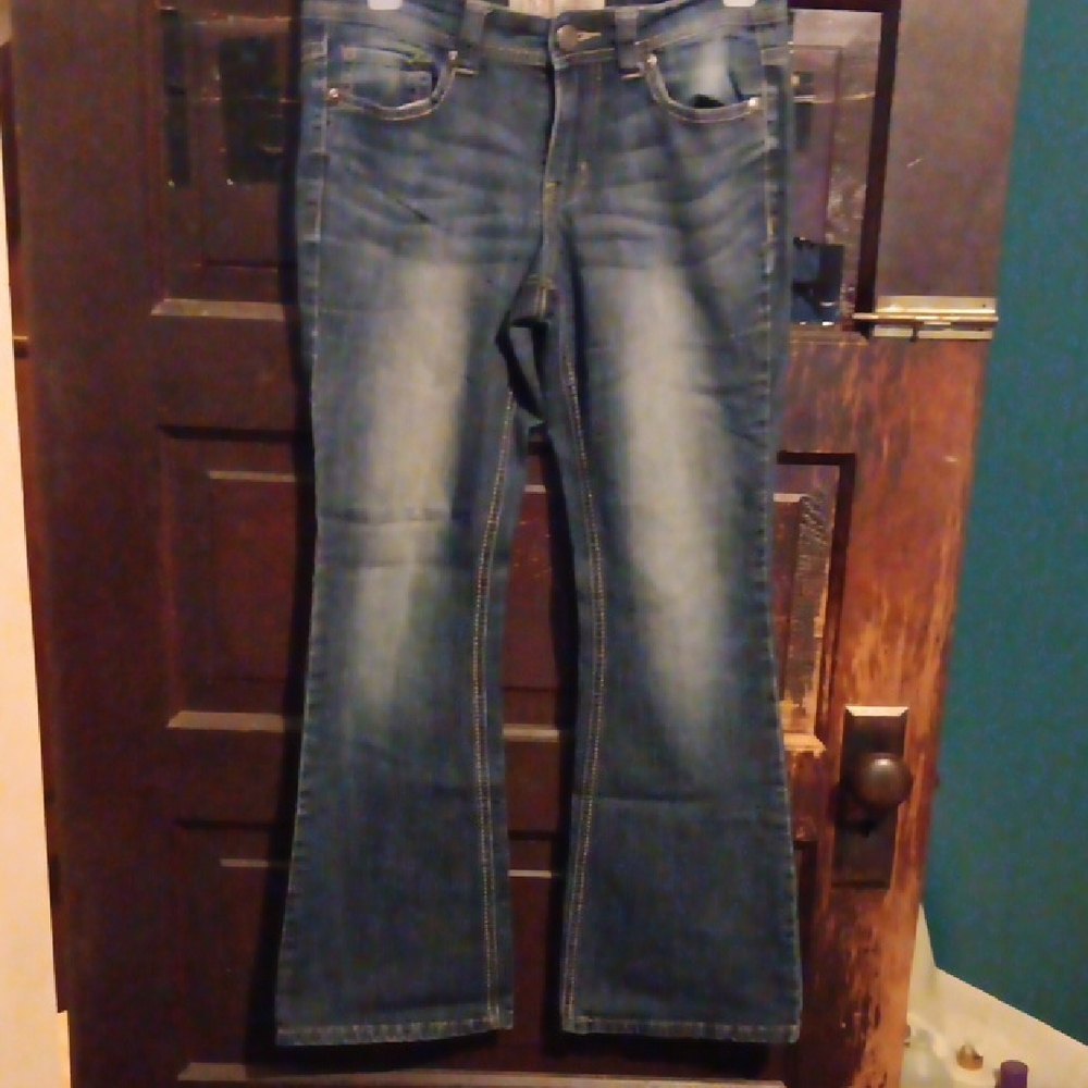 LEI Dark Blue Flare Jeans